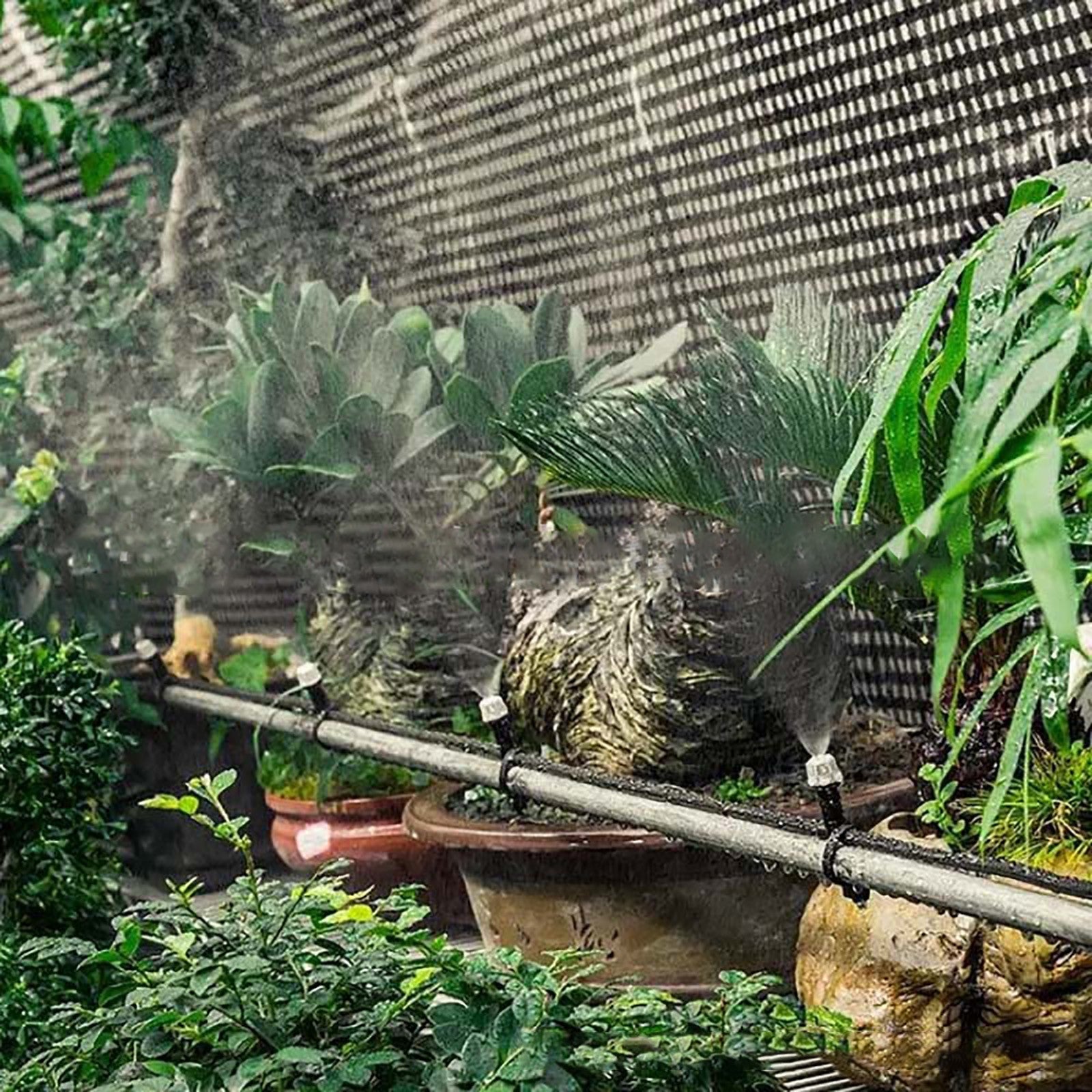 Système de brumisation extérieur AquaMist pour jardin et terrasse