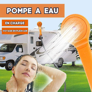 Douche de Camping AquaStream – Portable et Rechargeable