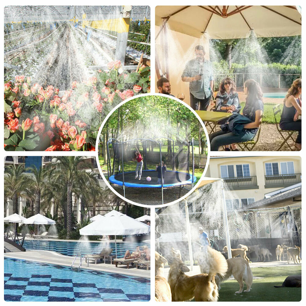 Système de brumisation extérieur AquaMist pour jardin et terrasse