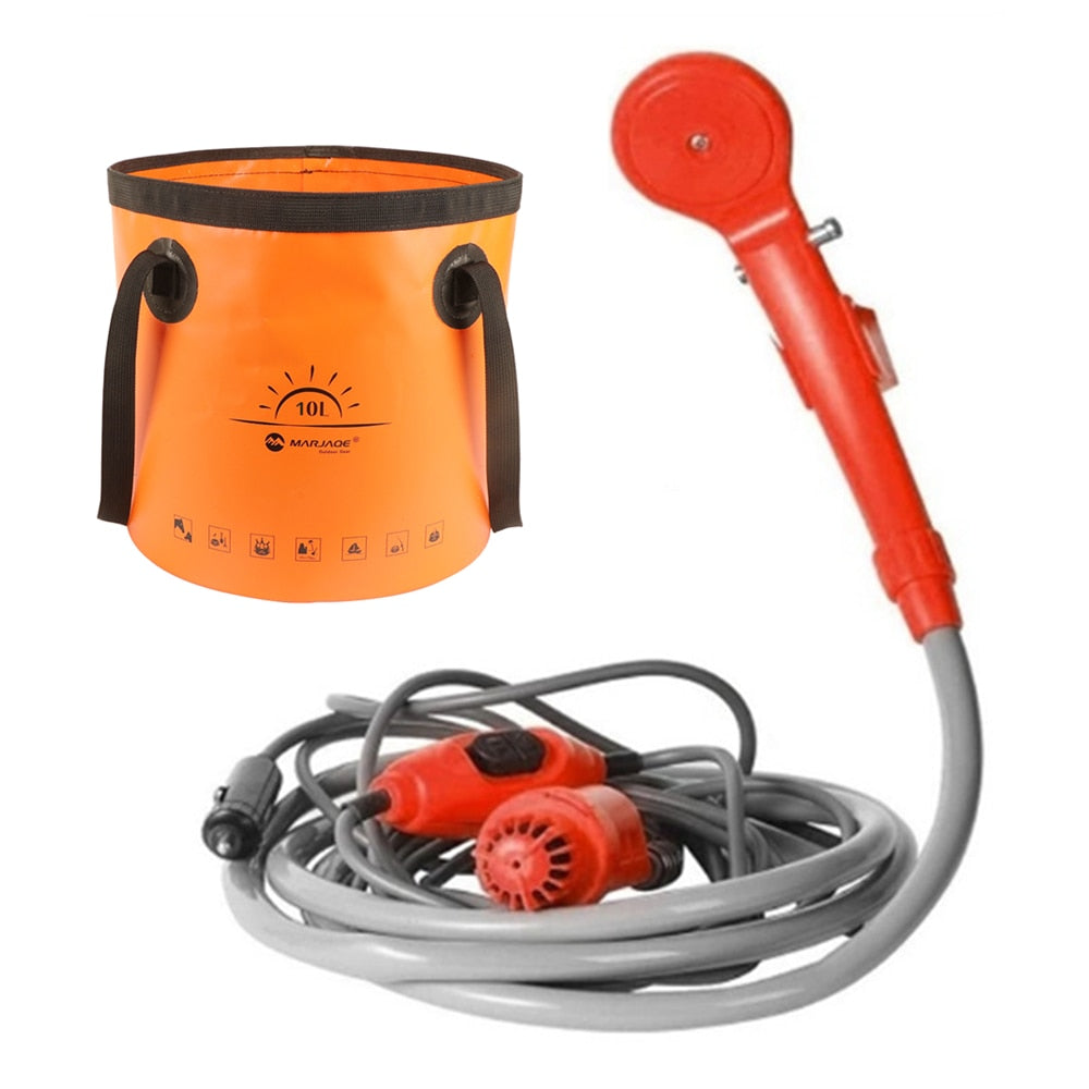 Douche de Camping AquaStream – Portable et Rechargeable