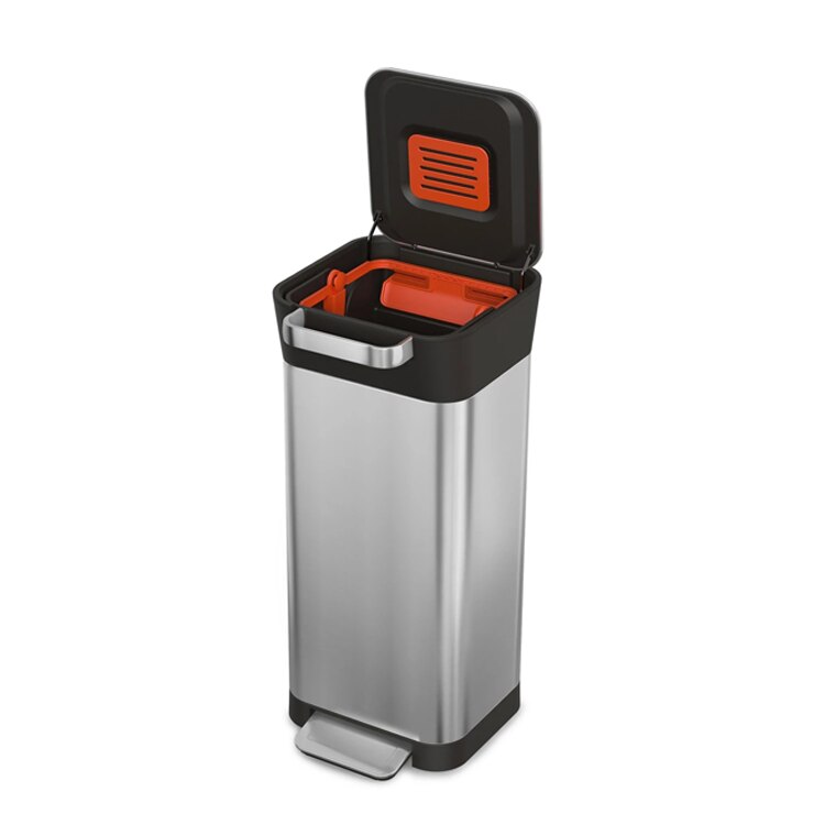 Compacteur de déchets ménager EcoPress avec pédale écologique pour cuisine